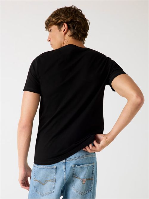 T-shirt logo piccolo GUESS | M2YI72I3Z14/JBLK